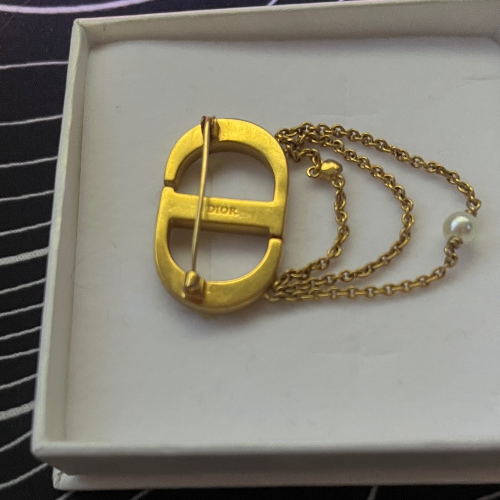 Dior Brooch accessory Brass gold - Picture 3 of 6